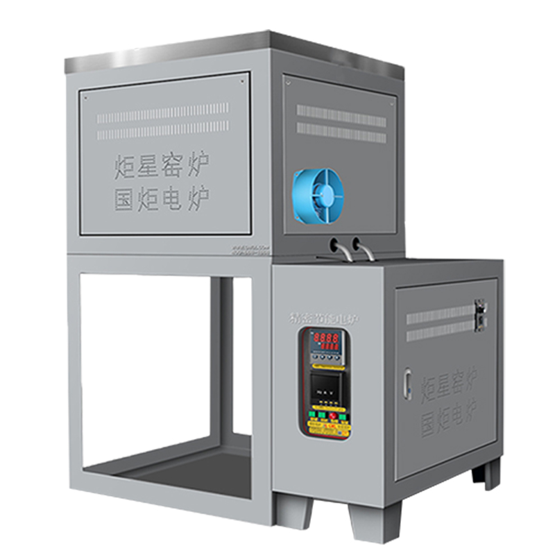 玻璃陶瓷义齿专用固定式单坩埚熔块炉