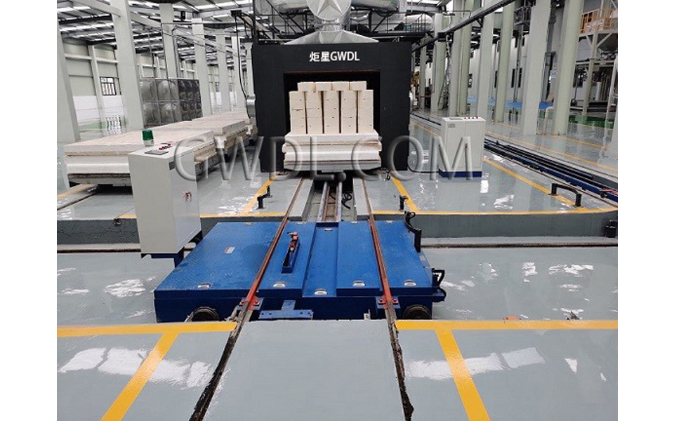 高温节能隧道电窑炉