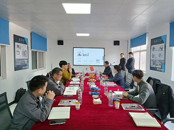 技术无国界，合作创未来：韩国辊道窑客户到访洛阳炬星窑炉深化合作